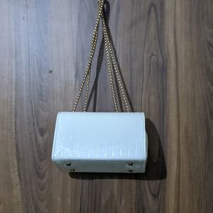 White Sling Bag