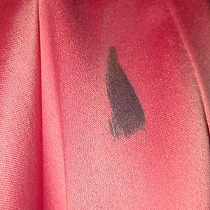 Pink Satin Bodycon Dress