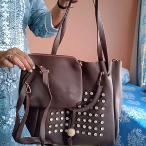 Combo Purse Hand Bag +sling