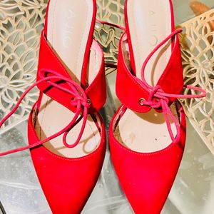 Ankle Tie Beautiful Fuschia Heels EU 39