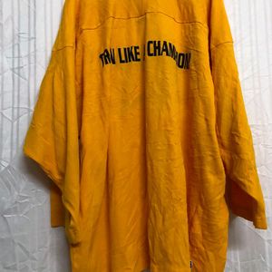 CCM Yellow Long Sleeve Jersey