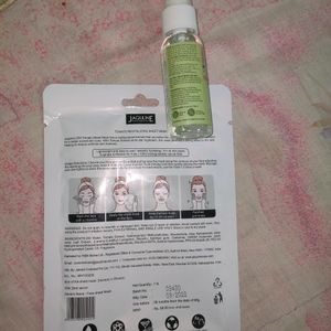 Combo Sheet Mask And Rosemary Water