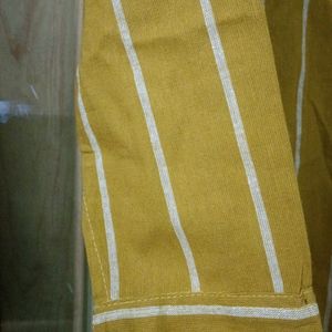 Mustard Full Shirt For Boys