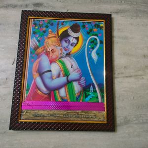 New Hanuman & Sriram Happiest Powerful Photo Frame