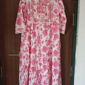 Pink Anarkali Suit