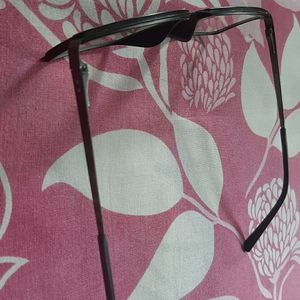 Squared Eye Glasses (Blue Curt) Without Power