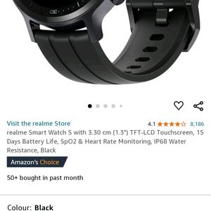 realme Smart Watch S with 3.30 cm (1.3") TFT-LCD T