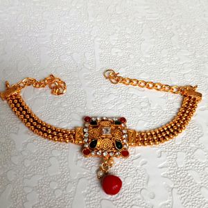 Combo Big Earring + Bajubandh (Arm Jwellery)