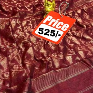 Copper Zari Jamdani Saree Direct From Manufacturin