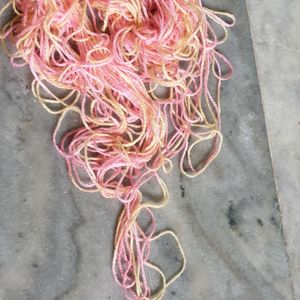 Multy Pink Colour Yarn, Wool