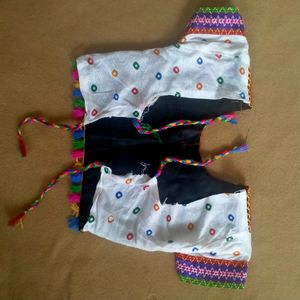 Beautiful Ghagra And Choli For 3-6 Month Baby Girl