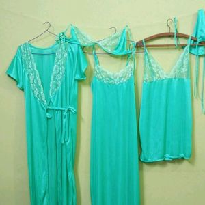 New/Unused Beautiful Combo Set Of 4 Night Suit