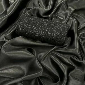 Black Silk Saree For Parties And Wedding