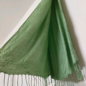 Green stole/ winter shawl from max