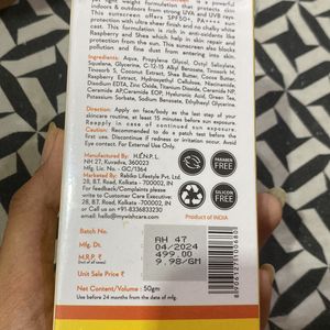 Wishcare Sunscreen