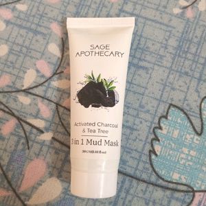 Sage Apothecary Activated Charcoal & Tea Tree Mud