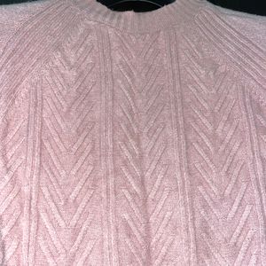 Pink Sweater. Size- M