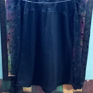 Black Bollywood Top With Full Sleeves