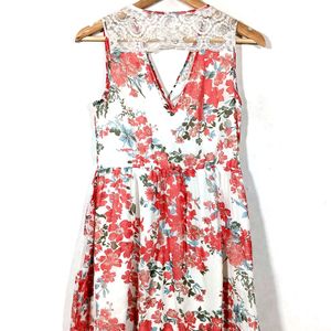 Offwhite Floral Dress (Women)