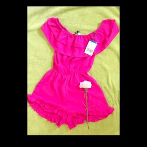 Women Pink Jumpsuit