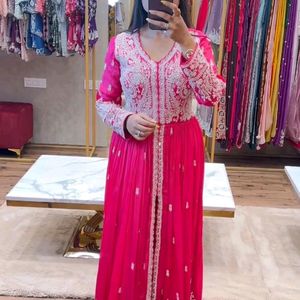 New Full Embroidery Work Dress Ne