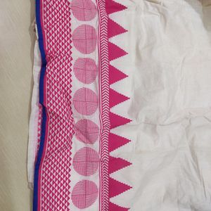 White Pink Kurti