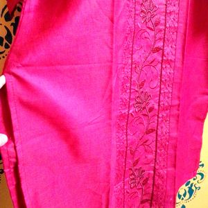 Embroidery Work Kurta 3XL