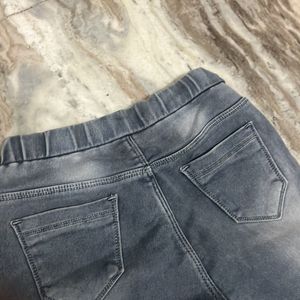 Denim Jean With Side Pockets