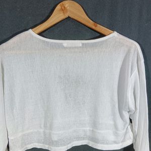 White Printed Top ( Women's)