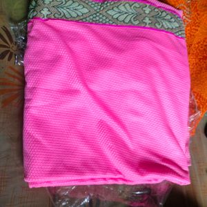 Super Pink Colour Saree