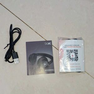 Boat Rockerz 450 Black Headphones