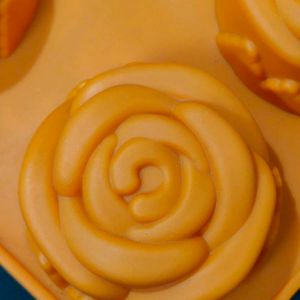 Rose Shape Silicon Mould For Multipurpose Use