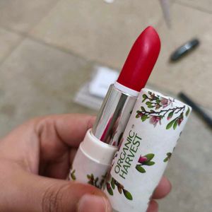 Organic Harvest Lipstick In Shade Cherry Red