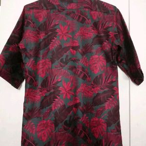 Printed 5Sleeve Shirt