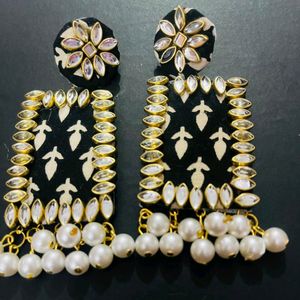 Fancy Party Wear Have Long Size Earrings