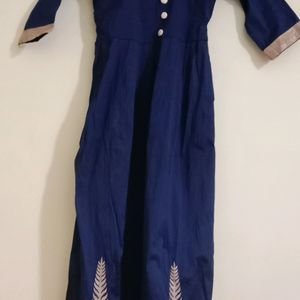 Navy Blue Gown For Women