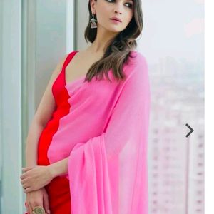 Alia Bhatt Style Saree