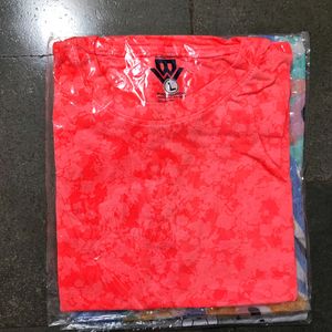 Pack Of 5 Cotton Tshirt L Size