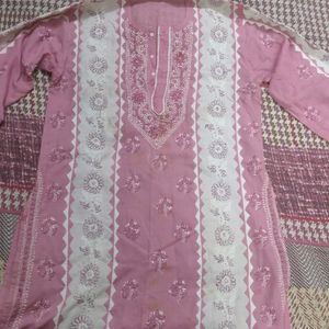 A Pink Colour Kurti For Girls