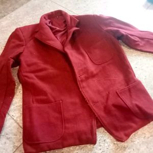 School Blazer Maroon, Blue (Set Of 2)