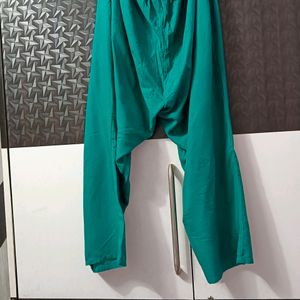 Green Kurta With Bottom