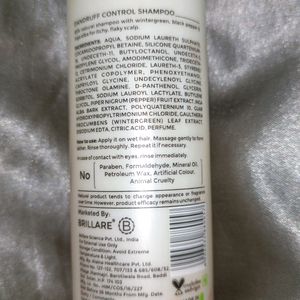 Brillare Dandruff Control Shampoo