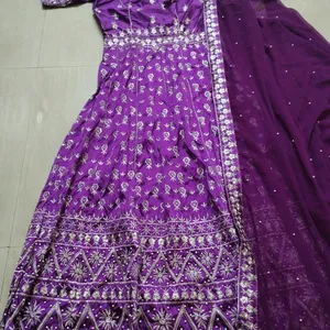 Purple Dress Set