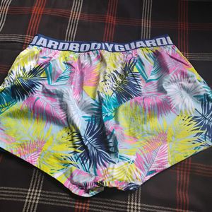 Tropical Print Men's Boxer Shorts