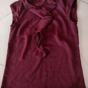 Maroon Top