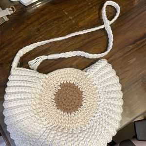 White Sling Bag