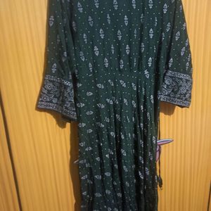 rayon  full length kurti