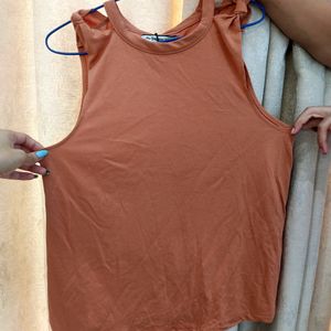 Orange Tank Top