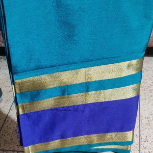 New Festive Cotton Silk Sari From Bengal