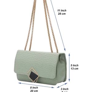 New Green Sling Bag